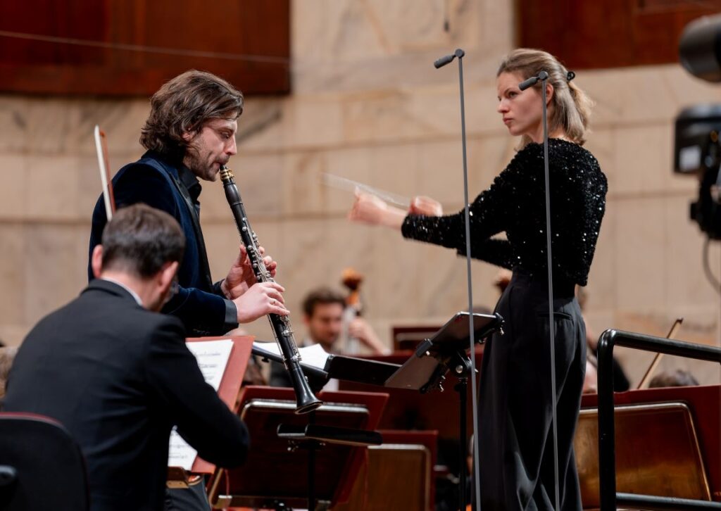 Andrzej Ciepliński i Anna Sułkowska-Migoń w Filharmonii Narodowej © Jarosław Deluga / Filharmonia Narodowa