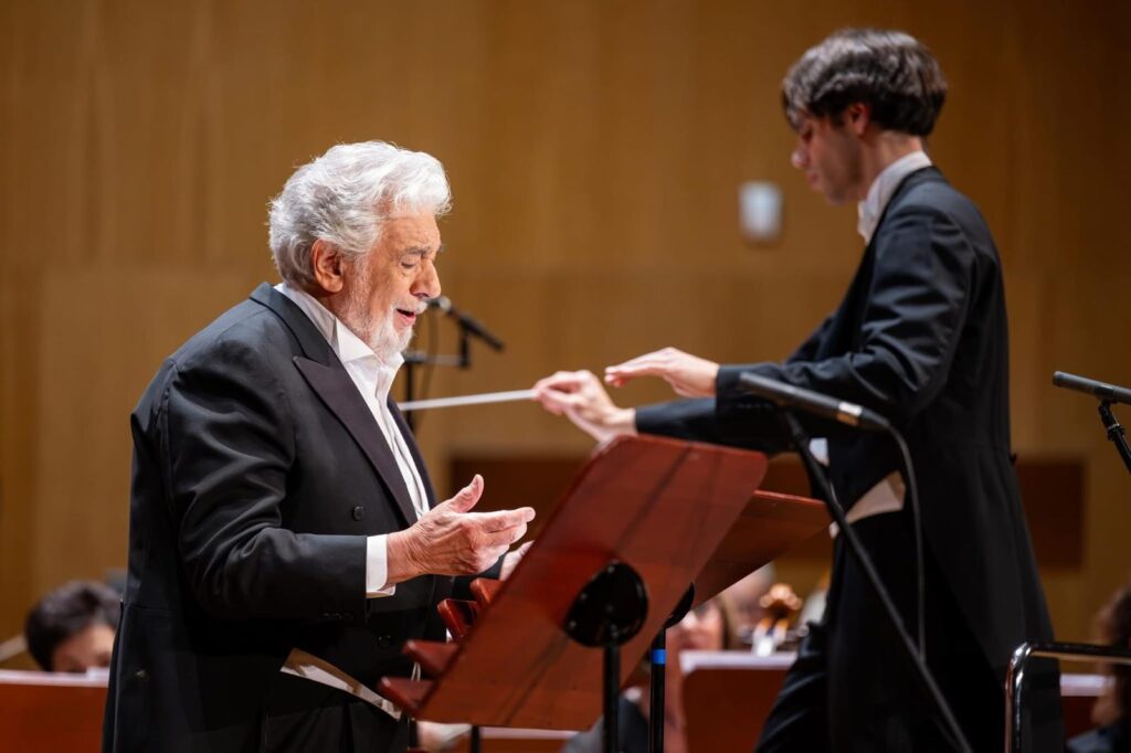 Plácido Domingo i Gaetano Lo Coco w Filharmonii Rzeszowskiej © archiwum Filharmonii Rzeszowskiej