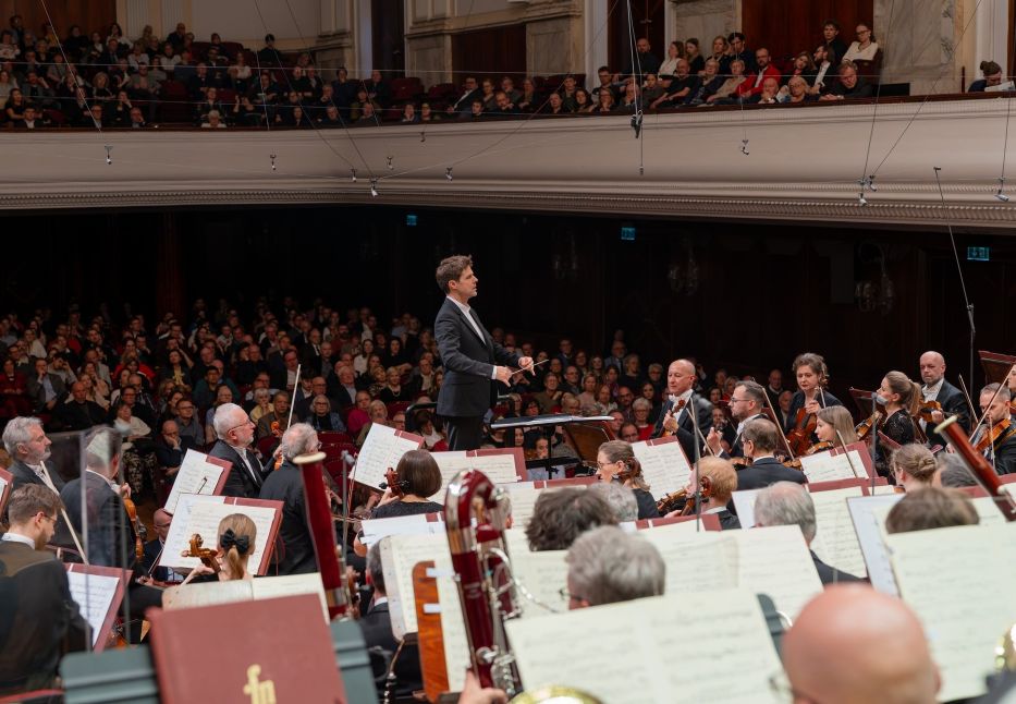 Christoph König prowadzi VI Mahlera w Filharmonii Narodowej © Jarosław Deluga / Filharmonia Narodowa