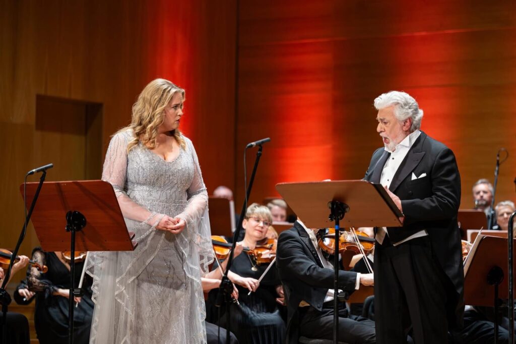 Rachel Willis – Sørensen I Plácido Domingo w Filharmonii Rzeszowskiej © archiwum Filharmonii Rzeszowskiej