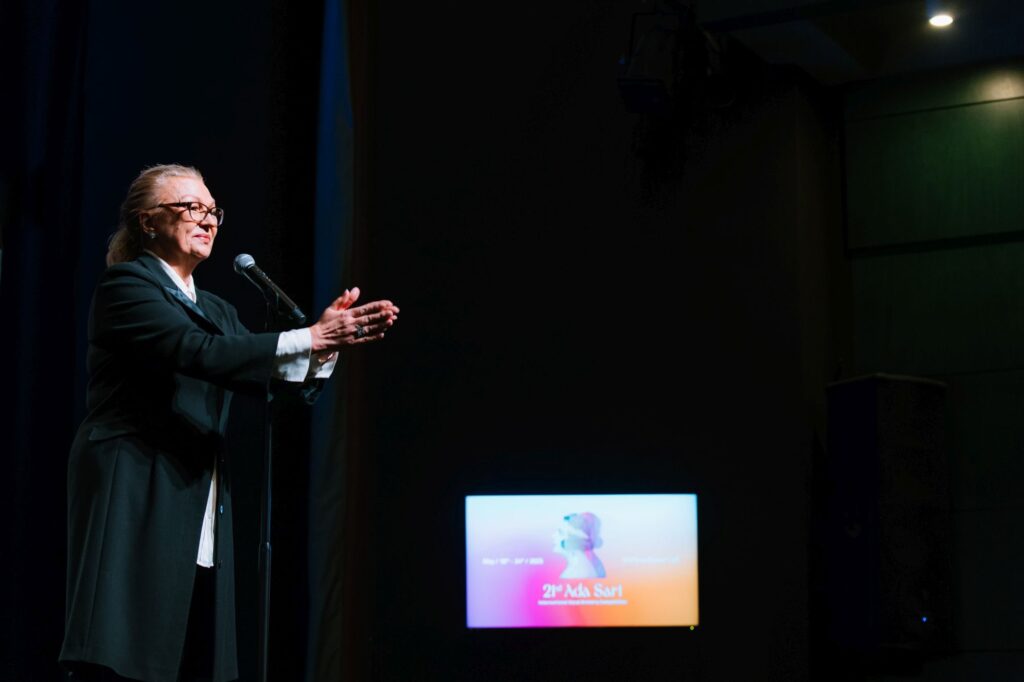 Małgorzata Walewska podczas otwarcia XXI Konkursu Sztuki Wokalnej im. Ady Sari w Nowym Sączu © Kinga Ptak | Małopolskie Centrum Kultury SOKÓŁ