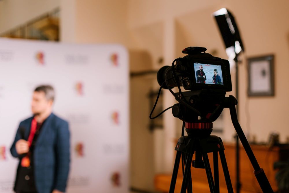 Studio Konkursowe. Rozmowy prowadzi Karol Szafraniec © Kinga Ptak | MCK Sokół