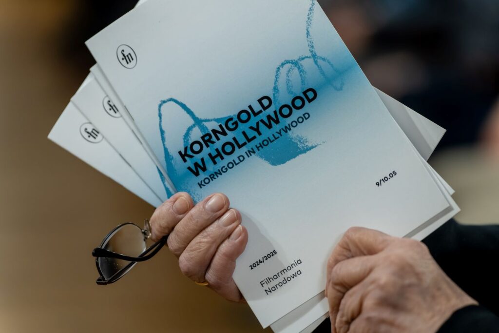 Koncert muzyki filmowej „Korngold w Hollywood” w Filharmonii Narodowej © Jarosław Deluga