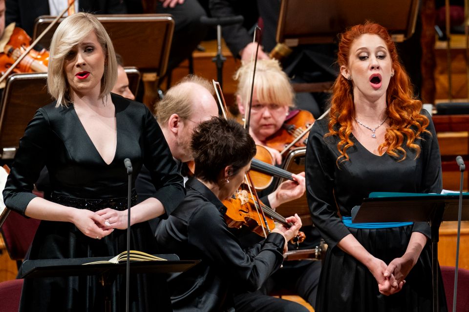 Dorota Szczepańska (sopran) i Maya Gour (mezzosopran) © archiwum WOK