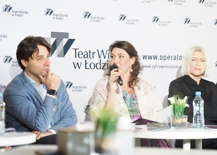 Rafał Janiak (zastępca dyrektora ds. artystycznych), Agnieszka Lechocińska (kierownik chóru), Joanna Szymajda (kierownik baletu) © Joanna Miklaszewska