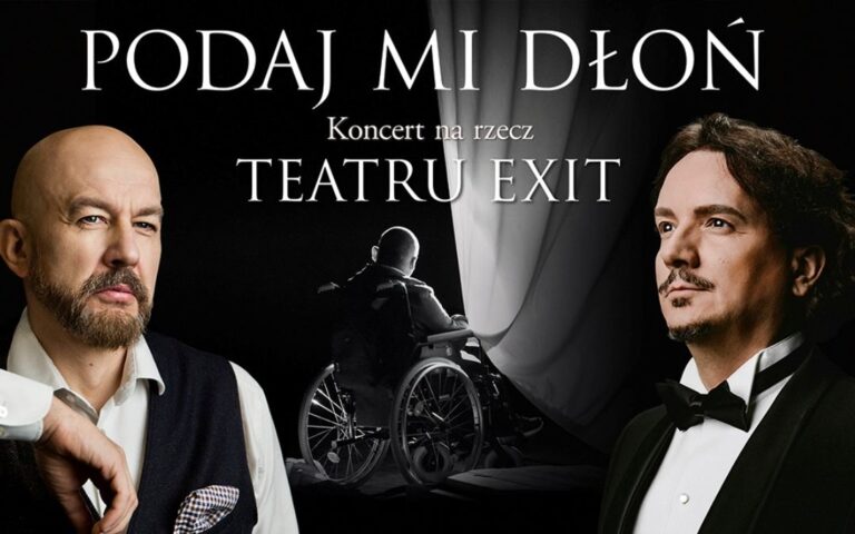 Artur Ruciński i Rafał Siwek charytatywnie dla Teatru EXIT w Krakowie