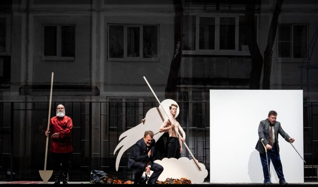 Tomasz Konieczny jako Borys Godunow w Dutch National Opera © Marc Borggreve