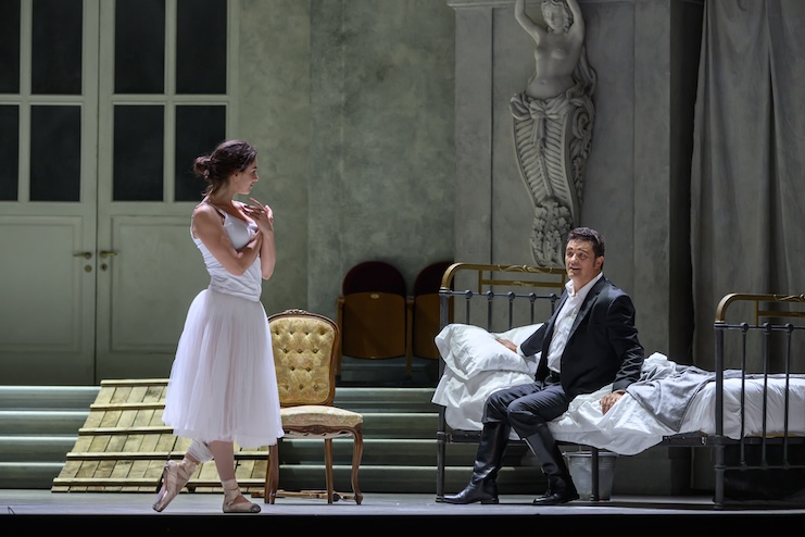 Asmik Grigoryan (Rusałka) i Piotr Beczała (Książę) © Antoni Bofill/ Gran Teatre del Liceu w Barcelonie