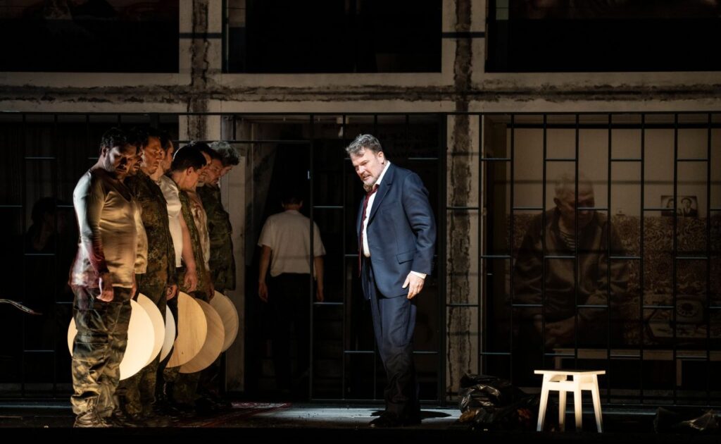 Tomasz Konieczny jako Borys Godunow w Dutch National Opera © Marc Borggreve