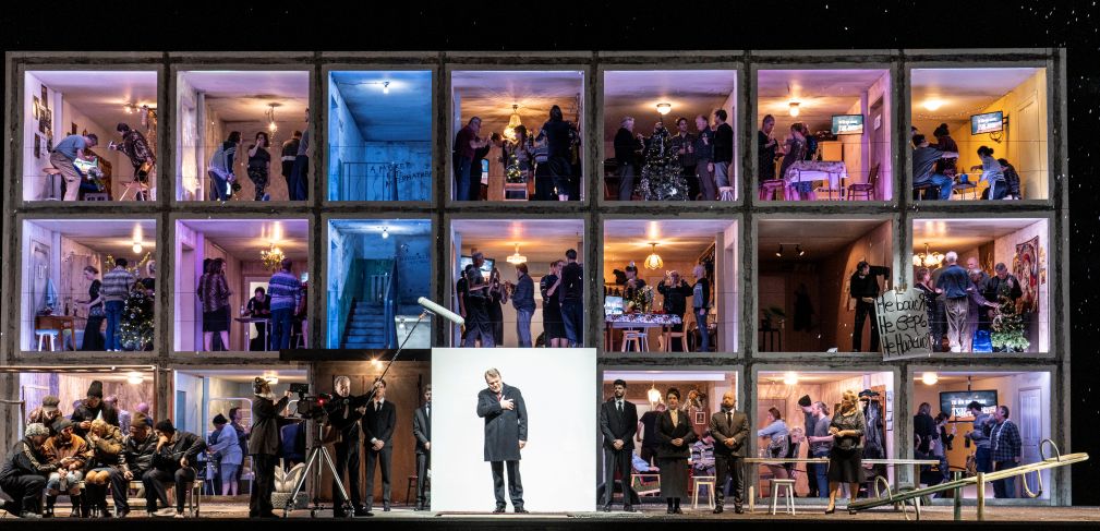 Tomasz Konieczny jako Borys Godunow w Dutch National Opera © Marc Borggreve