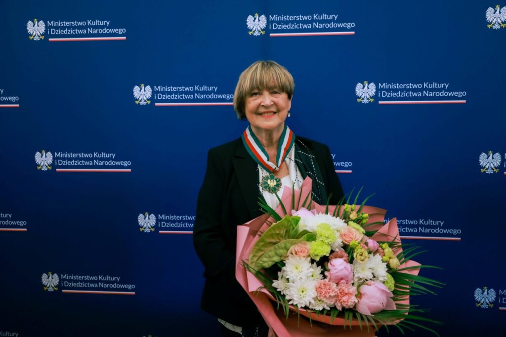 Izabela Chełkowska odznaczona Złotym Medalem „Zasłużony Kulturze Gloria Artis" © Danuta Matloch/MKiDN