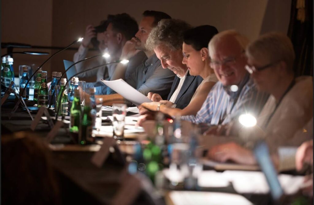 Jury 12. Międzynarodowego Konkursu Wokalnego im. Stanisława Moniuszki © Karparti&Zarewicz
