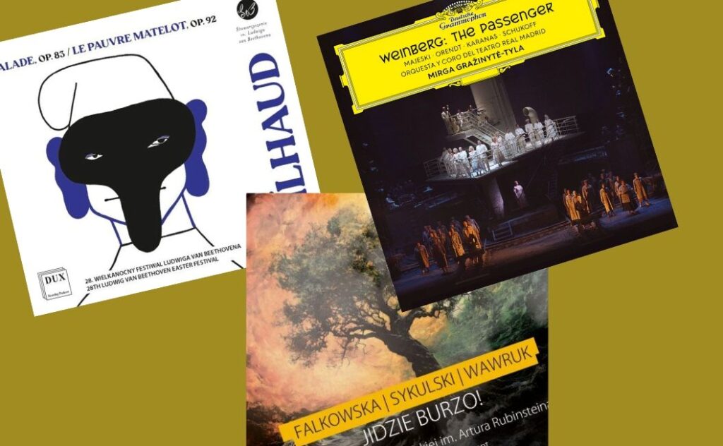 „Pasażerka” Mieczysława Weinberga (Deutsche Grammophon) | „Sałatka”, „Biedny marynarz” (DUX) | „Jidzie burzo!” (DUX) © ORFEO