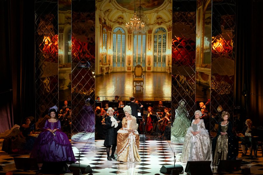 „Niebezpieczne związki Mozarta”. V Mozart Night © archiwum Warszawskiej Opery Kameralnej