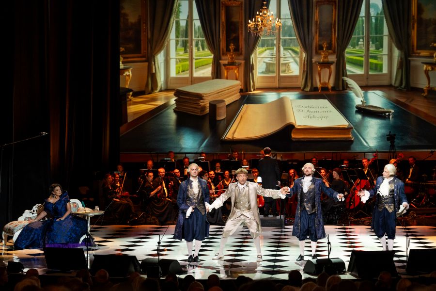 „Niebezpieczne związki Mozarta”. V Mozart Night © archiwum Warszawskiej Opery Kameralnej