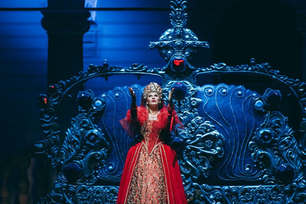 Edyta Piasecka. „Bona Sforza” Zygmunta Krauze na Wawelu © Andrii Kotelnikov / Opera Krakowska