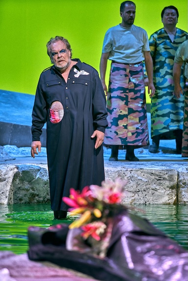 Michael Volle (Amfortas) © Enrico Nawrath/ Bayreuther Festspiele