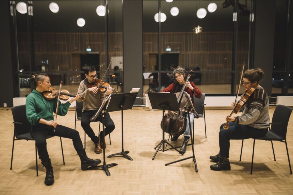 PuraCorda Quartet w Steinkjer w Norwegii © Renate G. Brønstad
