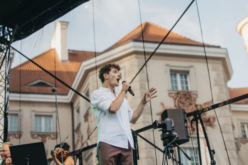 Jakub Józef Orliński podczas „Break in Classic” w Otwocku Wielkim © Grzesiek Mart