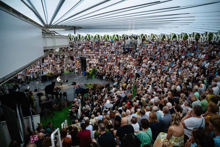 Koncert „Krzesimir Dębski i Przyjaciele” kończący 7. Festiwal im. Bogusława Kaczyńskiego w Białej Podlaskiej © Miasto Biała Podlaska 
