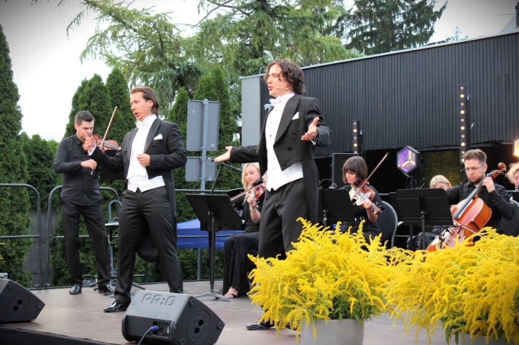 Piotr Kaniuga, Michał Janicki i Michał Ryguła © archiwum GOK Sarnaki