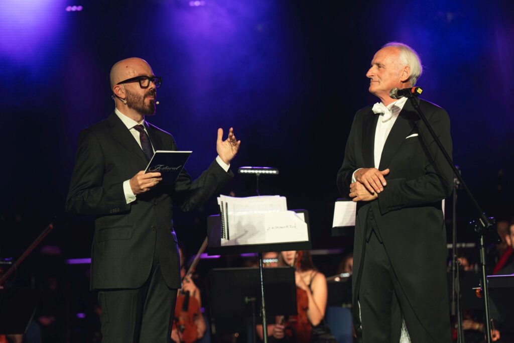 Robert Kamyk i Krzesimir Dębski w Białej Podlaskiej © Miasto Biała Podlaska