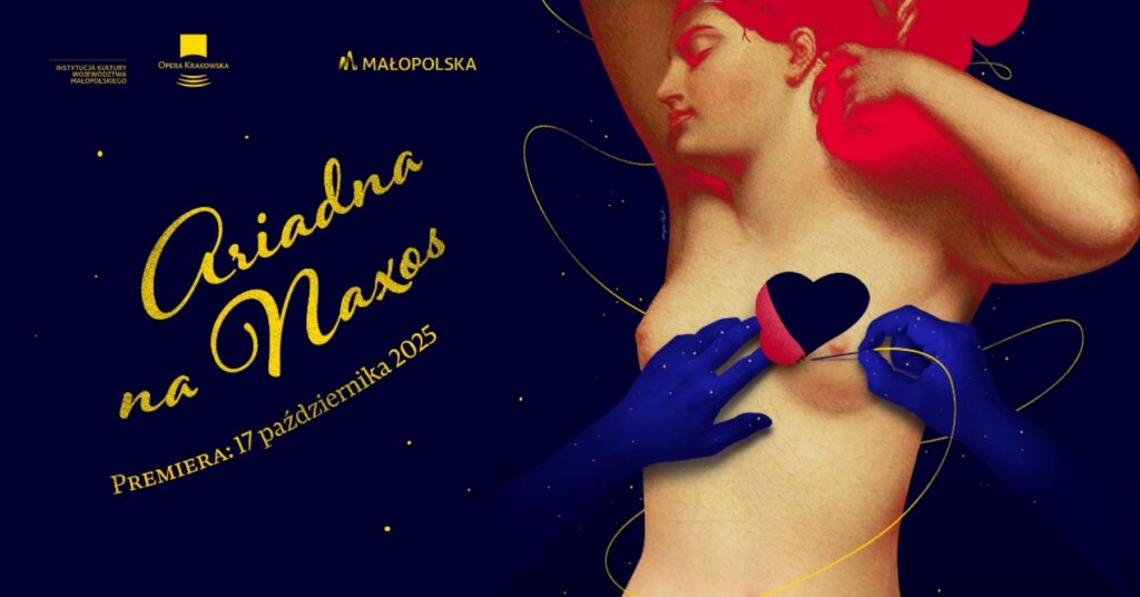 Plakat do „Ariadny na Naxos”, najnowszej premiery Opery Krakowskiej © materiały prasowe 