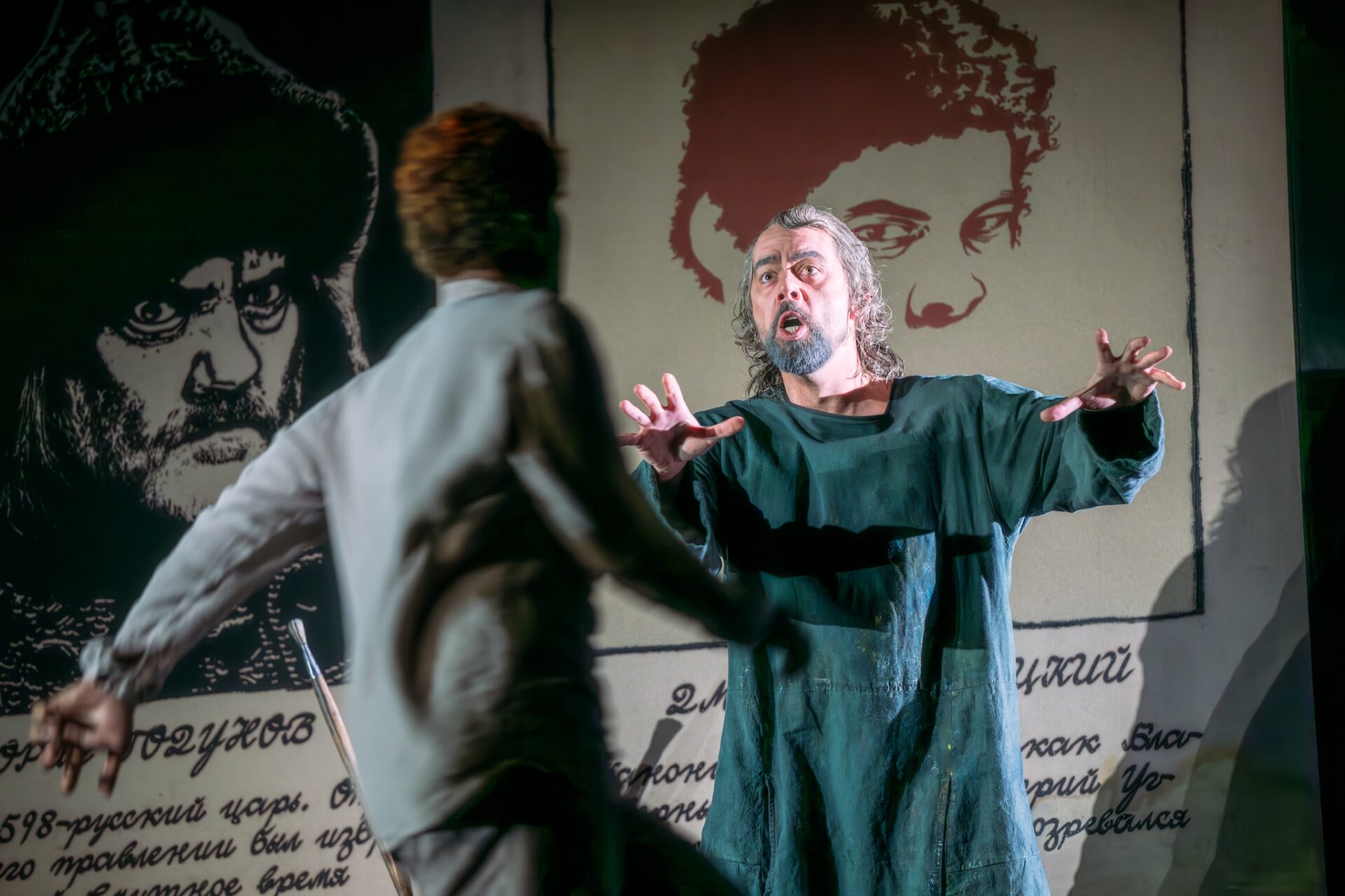 Adam Palka (Pimen) © Mihaela Bodlovic/ Royal Ballet and Opera