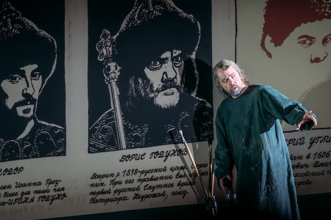 Adam Palka (Pimen) © Mihaela Bodlovic/ Royal Ballet and Opera