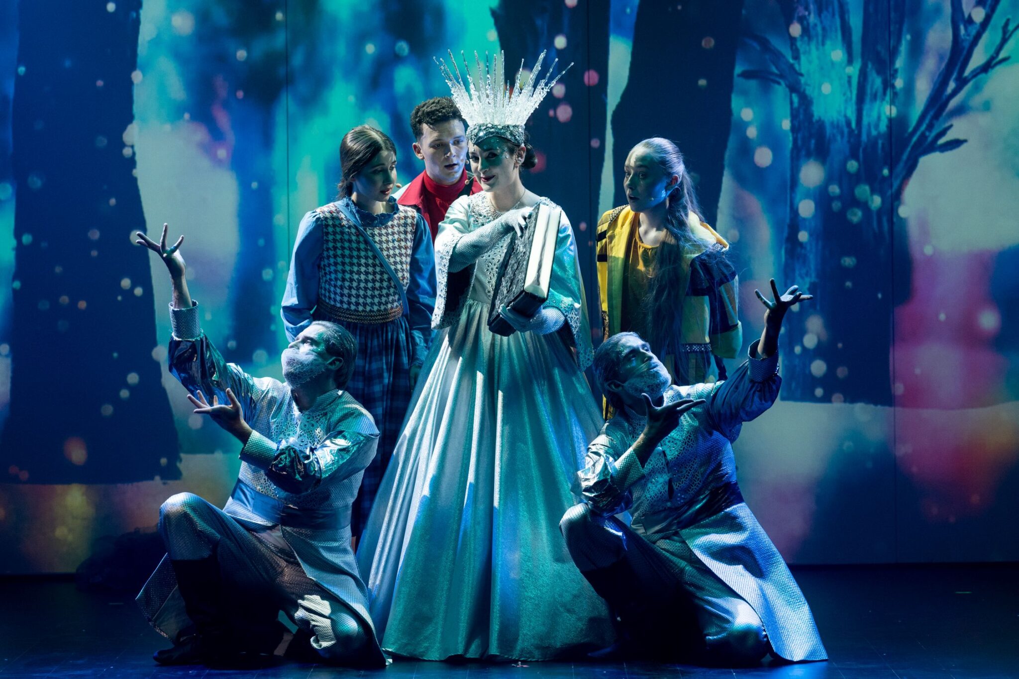 „Zaginione kolędy” Jerzego Wołosiuka w Warszawskiej Operze Kameralnej. Próby do spektaklu © Grzegorz Bargiel, Warszawska Opera Kameralna