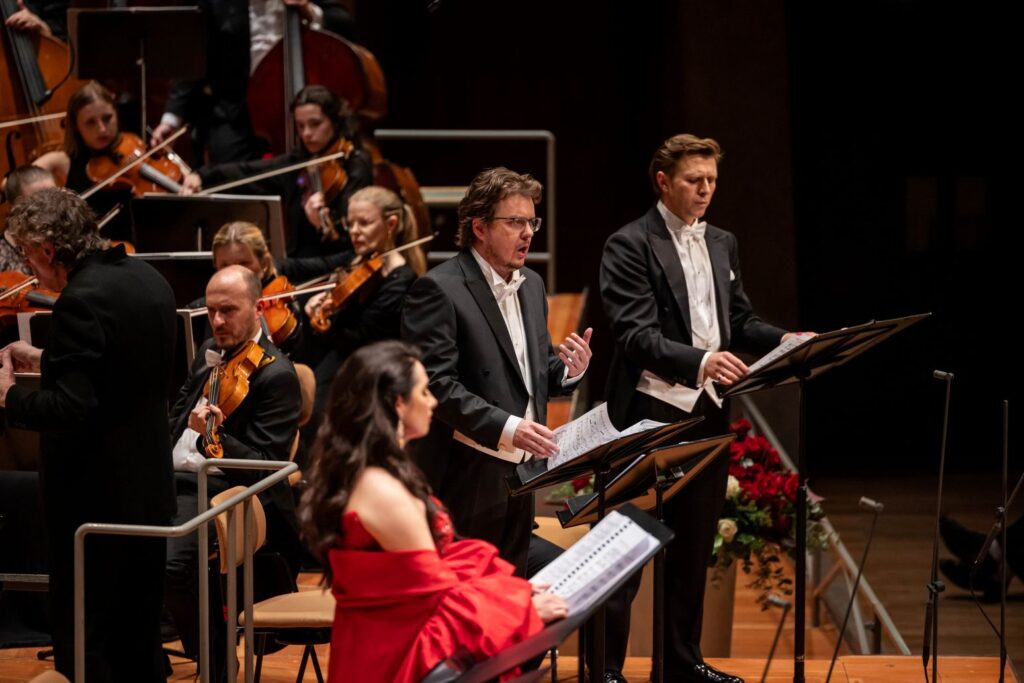 Ruslana Koval (Roksana), Szymon Mechliński (Roger) i Andrzej Lampert (Pasterz) © Bartek Barczyk