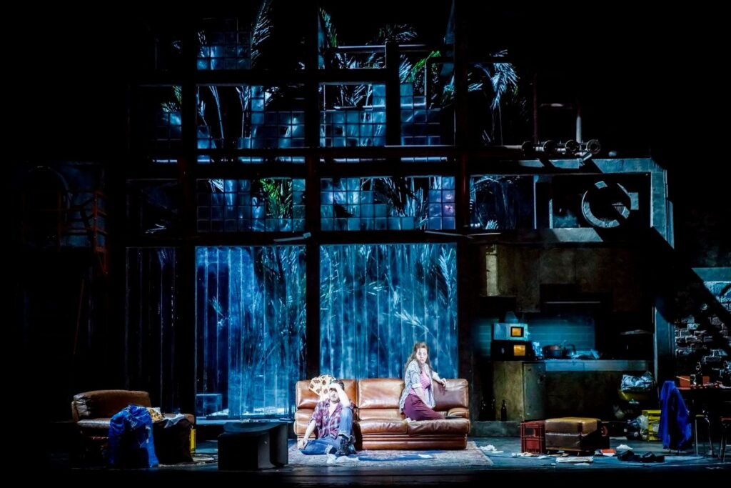 Lauri Vasar (Barak) i Lise Lindström (Farbiarka) © Krzysztof Bieliński