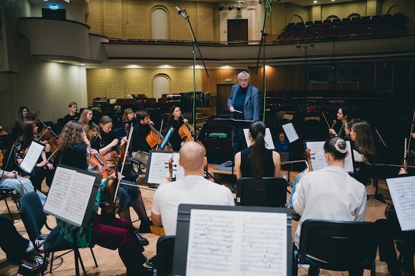 Sesja nagraniowa płyty Harmonies of Revival © Maciej Rybicki/ Akademia Muzyczna w Gdańsku