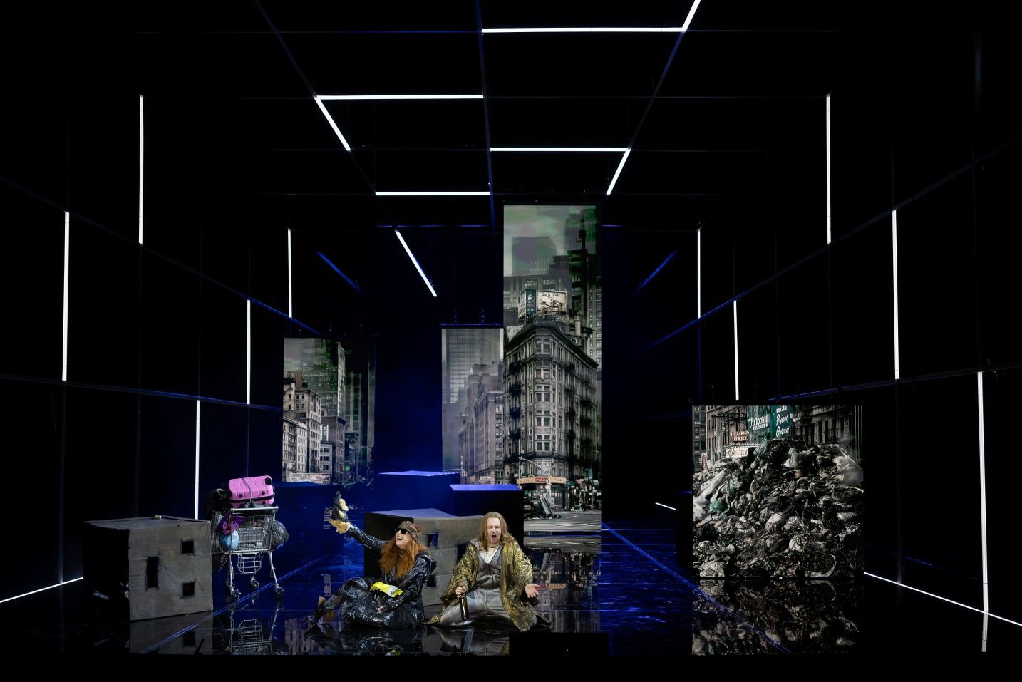 Gosha Kowalinska (La Grise) i Rafał Żurek (Dorian Gray) © Bartek Barczyk