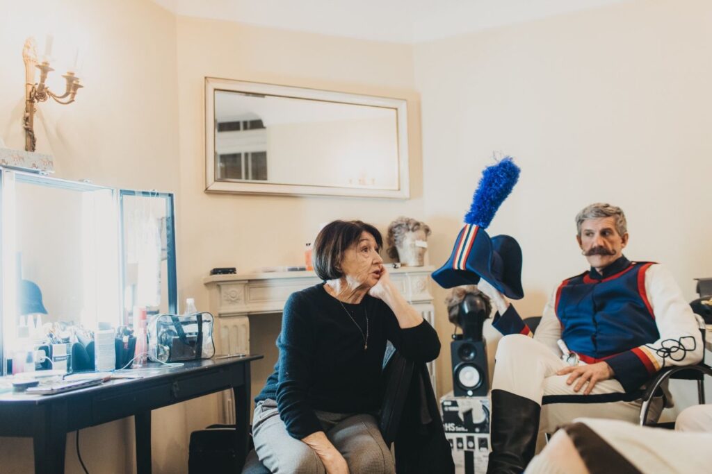 Jitka Stokalska i Piotr Kędziora (Commissario) © G. Mart, materiały Polskiej Opery Królewskiej