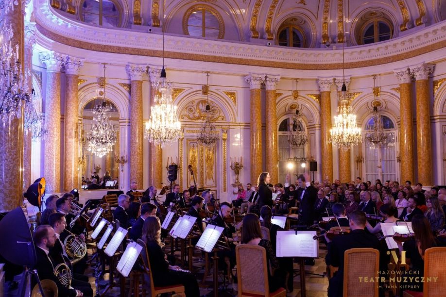 Królewski Koncert w Dniu Kobiet na Zamku Królewskim © Mazowiecki Teatr Muzyczny