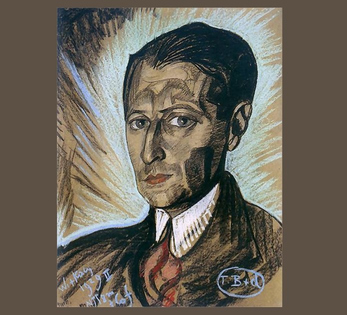 Witkacy, portret Juliana Tuwima, 1929, © domena publiczna