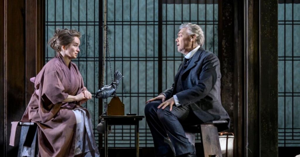 Izabela Matuła (Butterfly) i Karl-Magnus Fredriksson (Sharpless) © Kungliga Operan