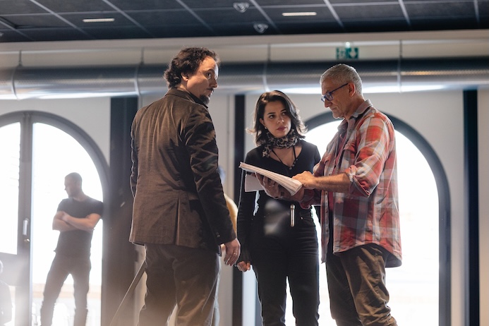 Artur Ruciński podczas prób do premiery „Trubadura” w Opéra de Monte-Carlo © Gaelle Simon/ OMC