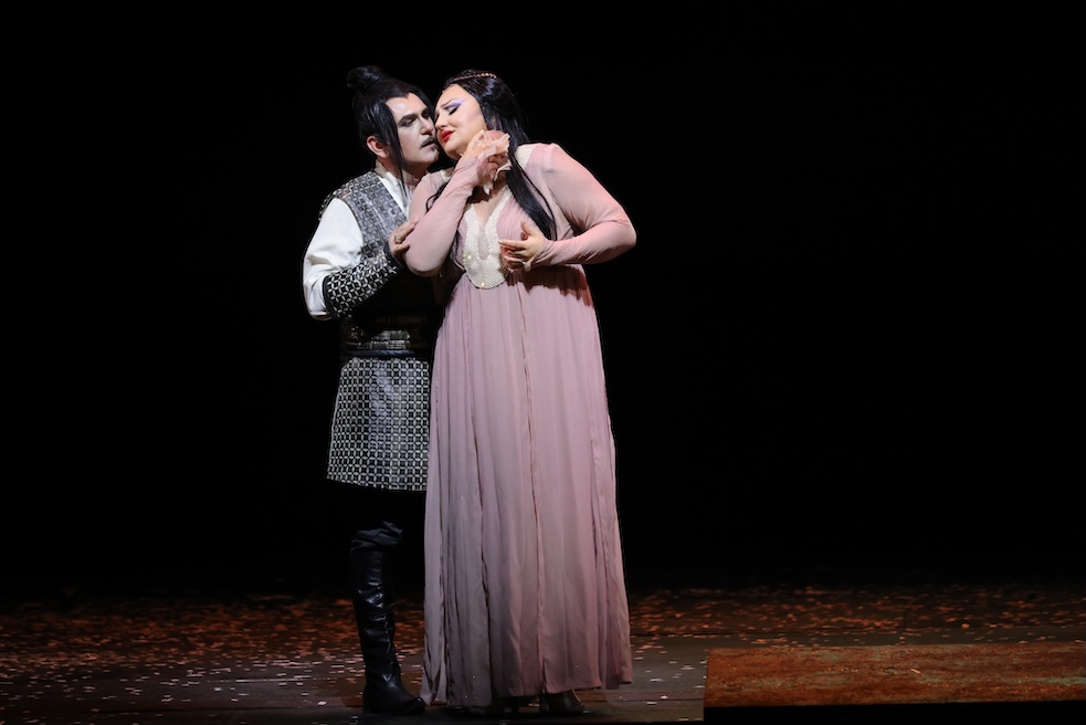 Ewa Płonka (Turandot), Angelo Villari (Kalaf) © Brescia e Amisano