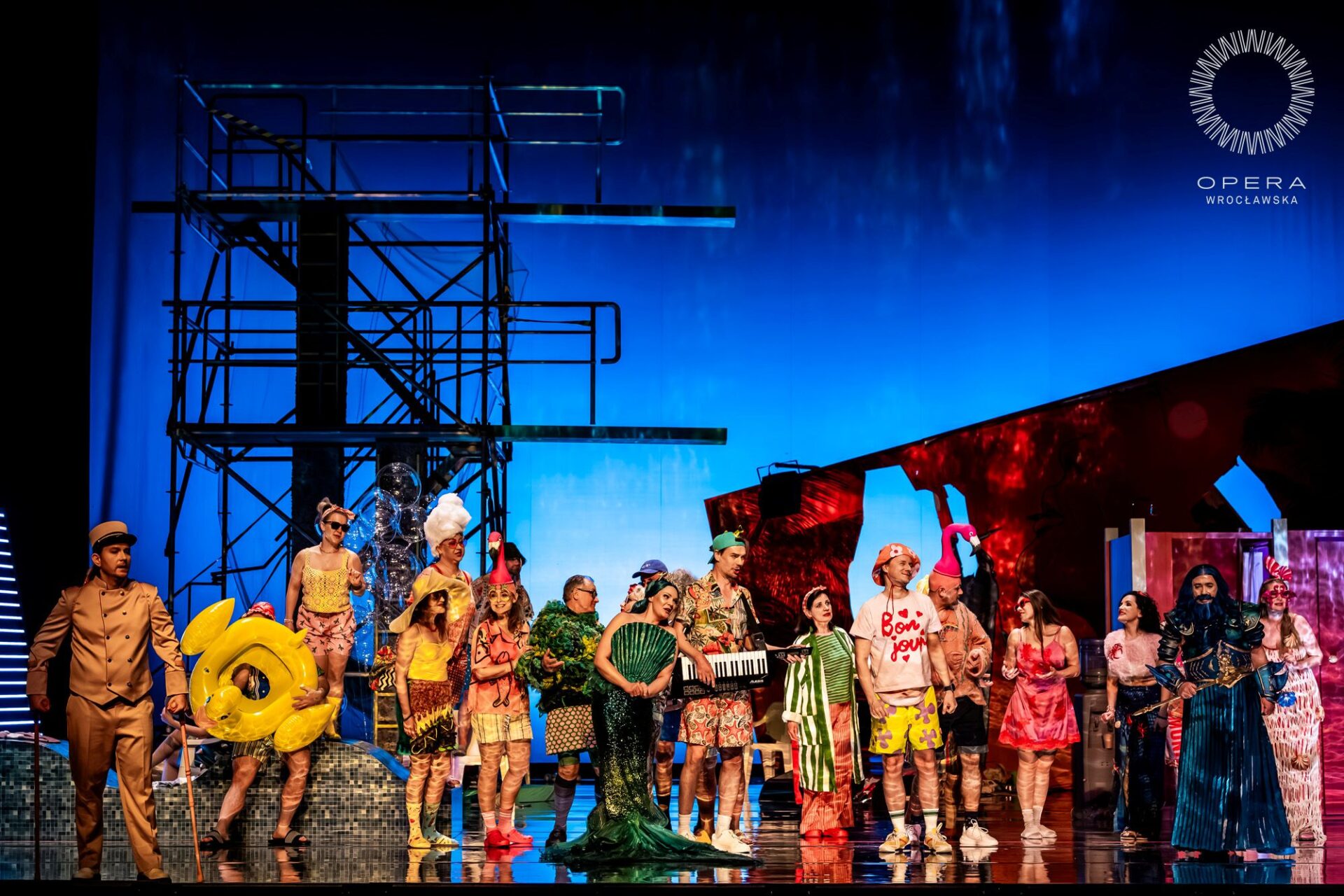 „Julietta” w Operze Wrocławskiej. Scena zbiorowa © Karpati&Zarewicz