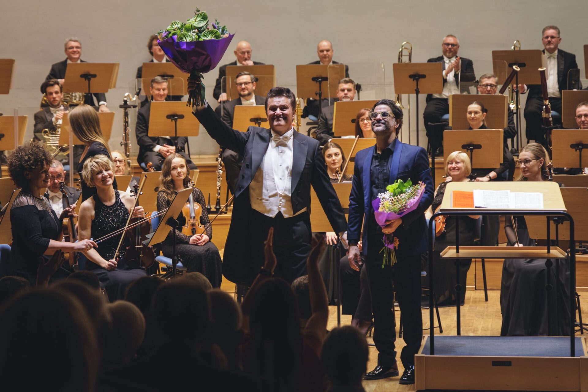 Piotr Beczała i Bassem Akiki w Filharmonii Zielonogórskiej © Kuba Vollkommen