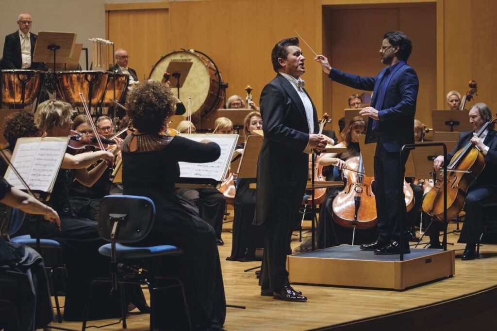Piotr Beczała i Bassem Akiki w Filharmonii Zielonogórskiej © Kuba Vollkommen