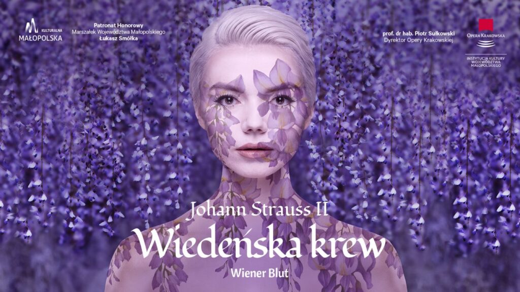 Plakat do „Wiedeńskiej krwi” w Operze Krakowskiej © materiały prasowe