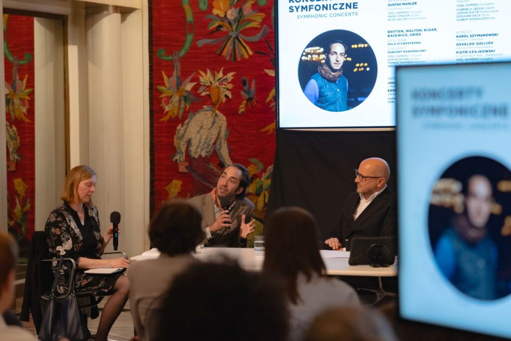 Konferencja prasowa ogłaszająca nowy sezon artystyczny 26/27 w Teatrze Wielkim – Operze Narodowej © Adam Kozal