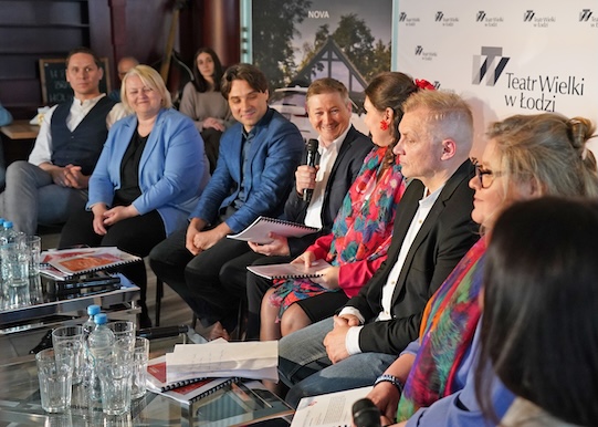 Konferencja sezonu 2026/27 w Teatrze Wielkim w Łodzi © Joanna Miklaszewska