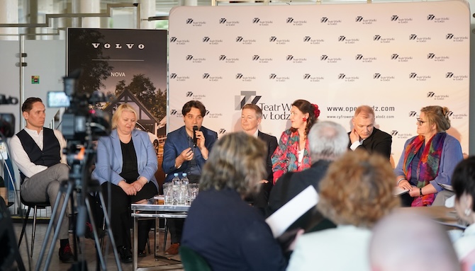 Konferencja sezonu 2026/27 w Teatrze Wielkim w Łodzi © Joanna Miklaszewska