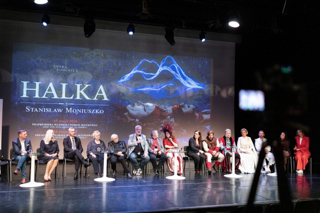 Konferencja prasowa „Halki” w Operze i Filharmonii Podlaskiej © Michał Heller
