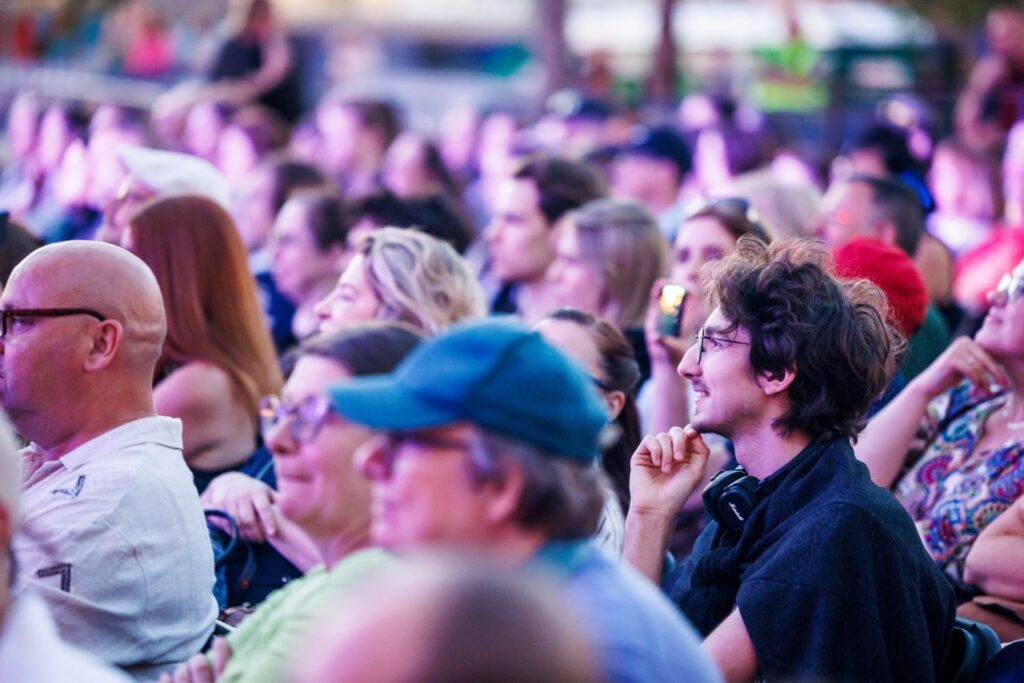 Widownia festiwalu Centralny Plac Muzyki © Przemysław Jendroska