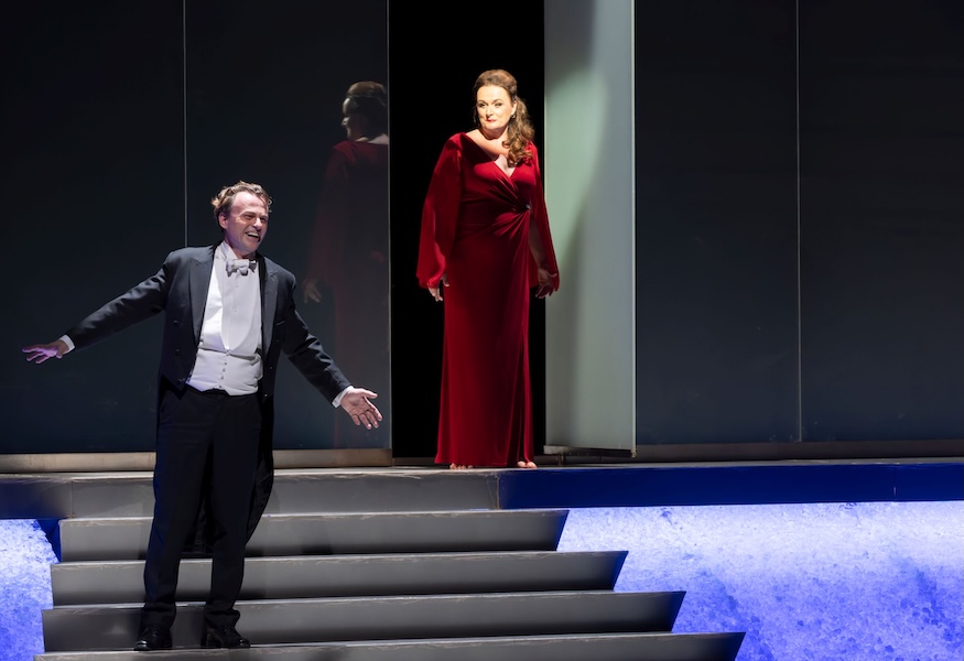 Magnus Vigilius (Zygfryd) i Magdalena Anna Hofmann (Brunhilda) w „Zygfrydzie” w Budapeszcie © János Posztós/ Müpa Budapest